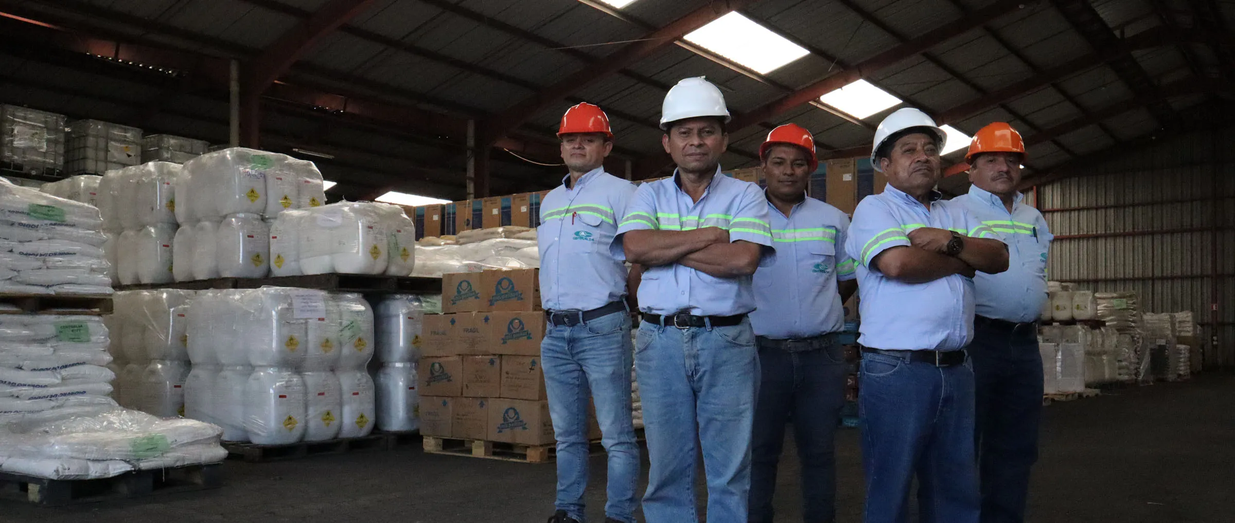 Servicios de infraestructura logística en Centralsa Guatemala