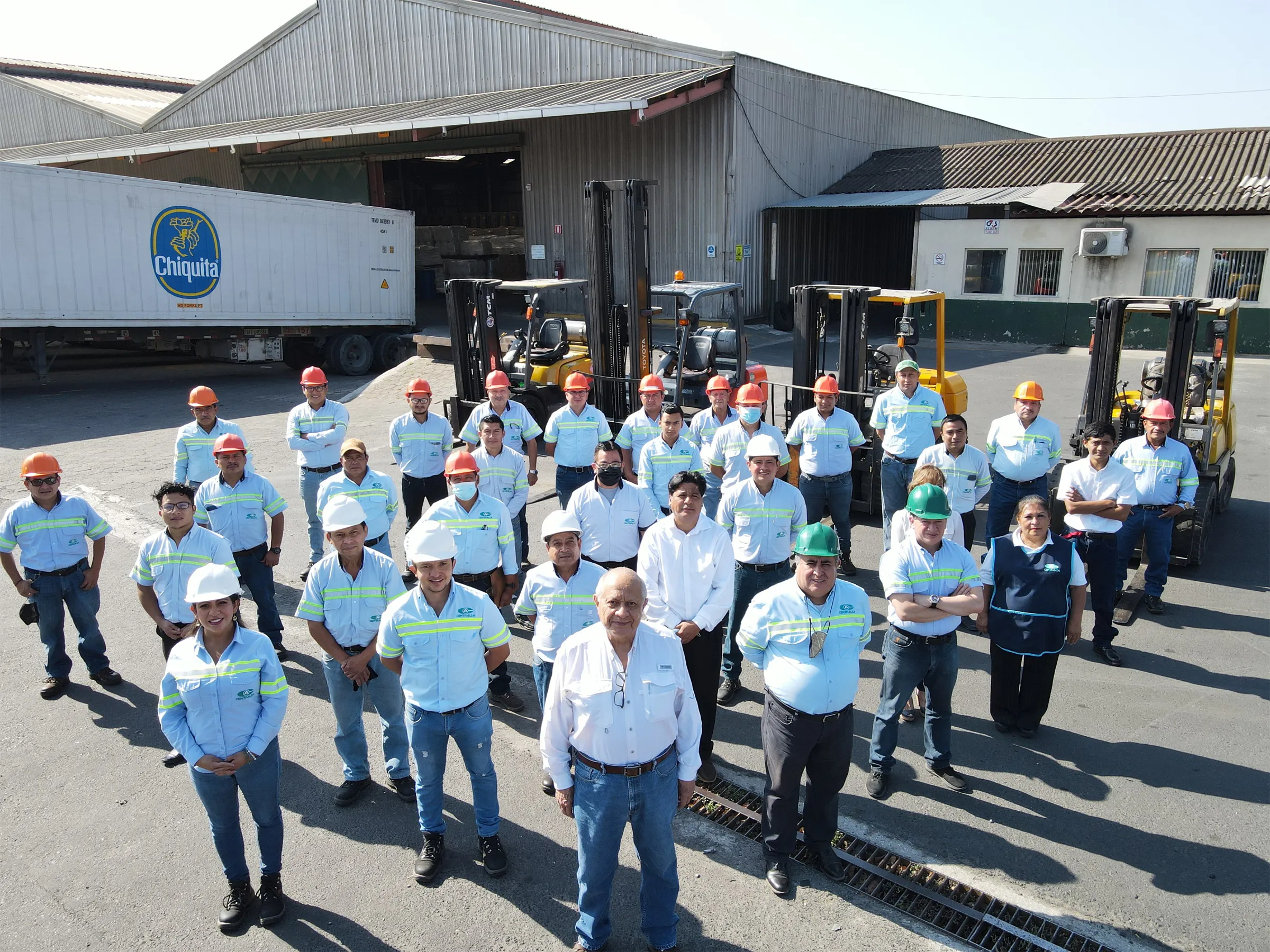 Instalaciones corporativas de Centroamericana de Almacenes, S.A. en Guatemala